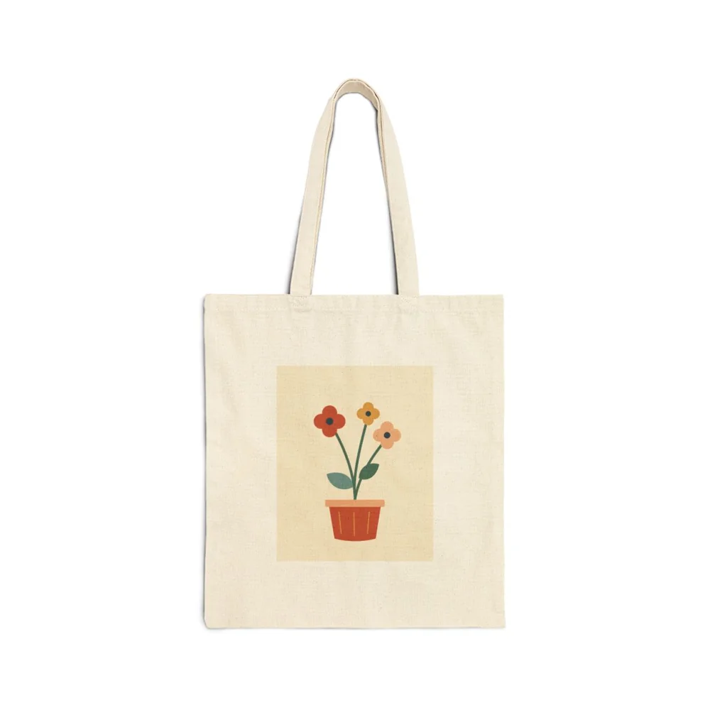 Desert Bloom — Canvas Tote