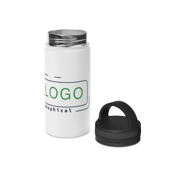 Stainless Steel Water Bottle, Handle Lid - Image 5