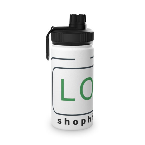 Stainless Steel Water Bottle, Sports Lid - Image 3